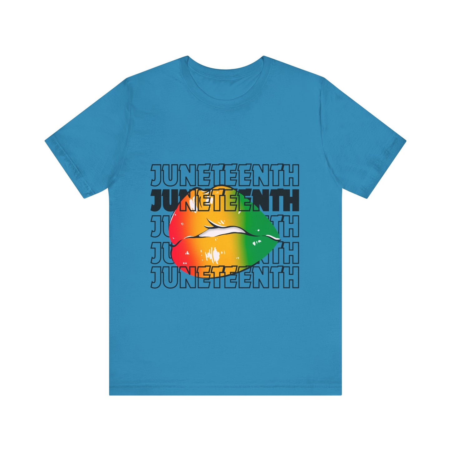 Juneteenth Lips Short Sleeve Tee