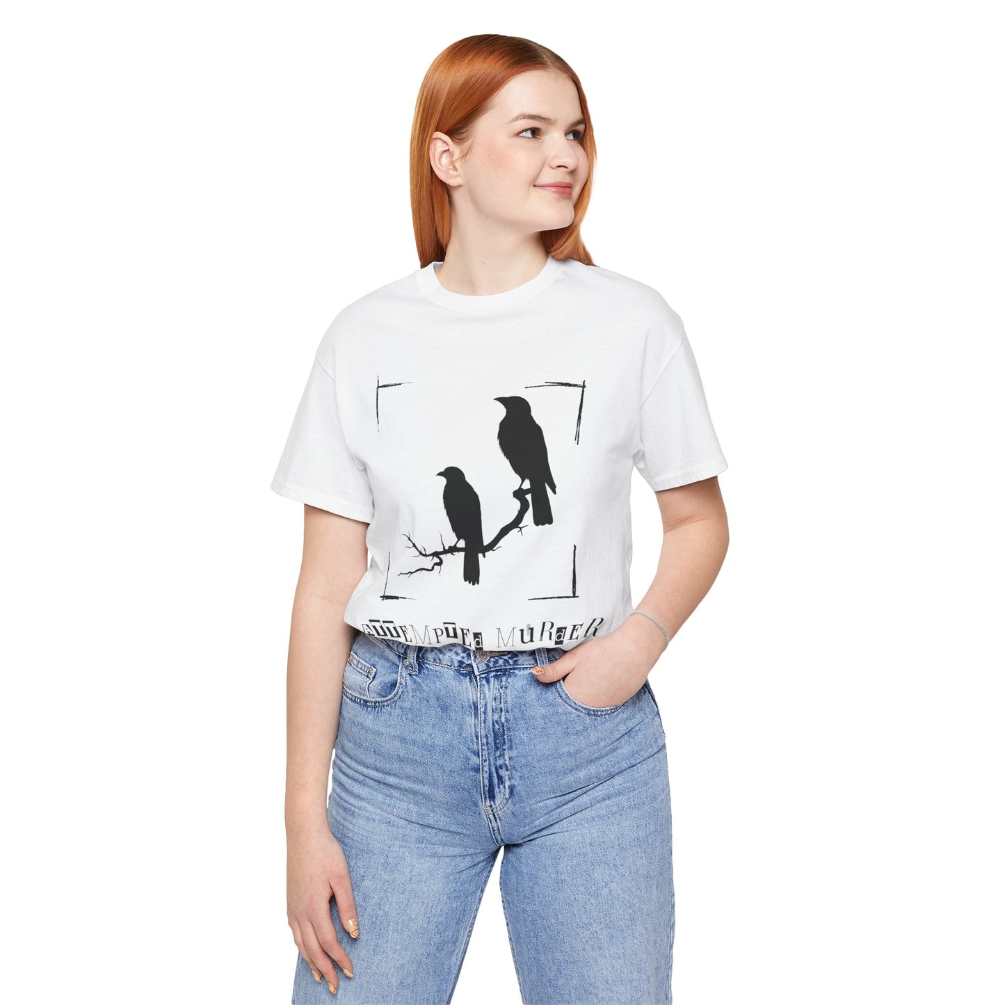 "Attempted Murder" Crow Short Sleeve Tee