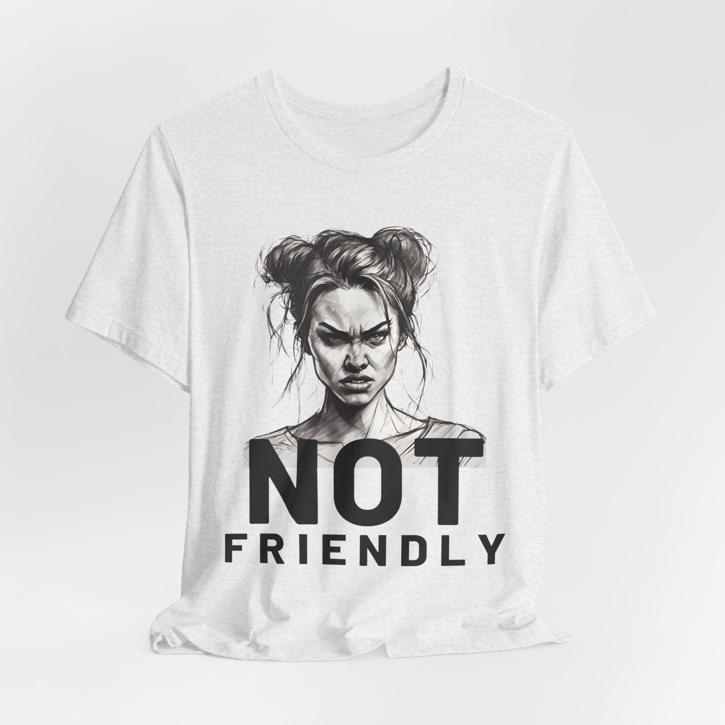 Not Friendly Short Sleeve Tee