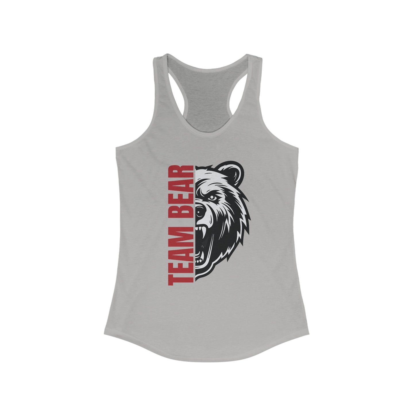 Women's "Team Bear" Racerback Tank