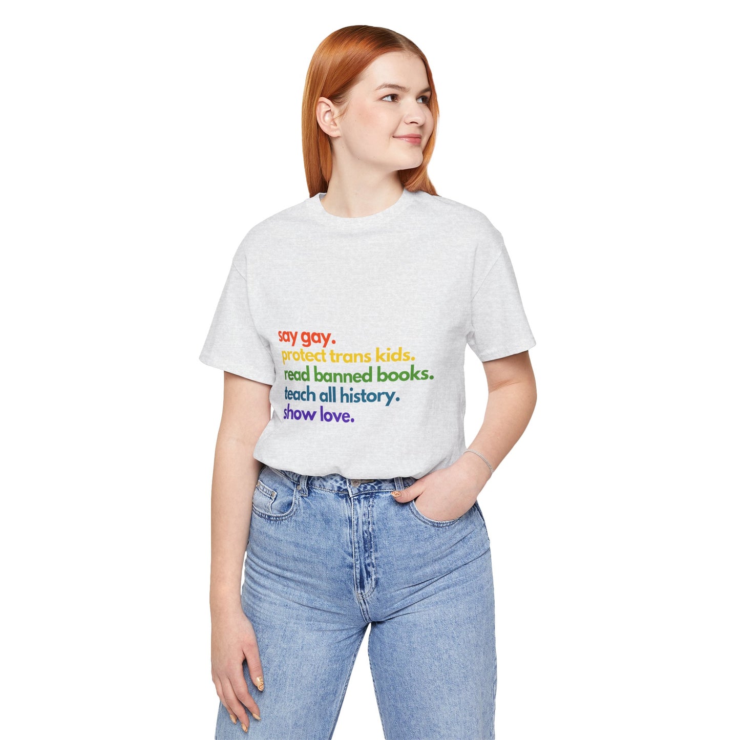 Pride Quote Short Sleeve Tee
