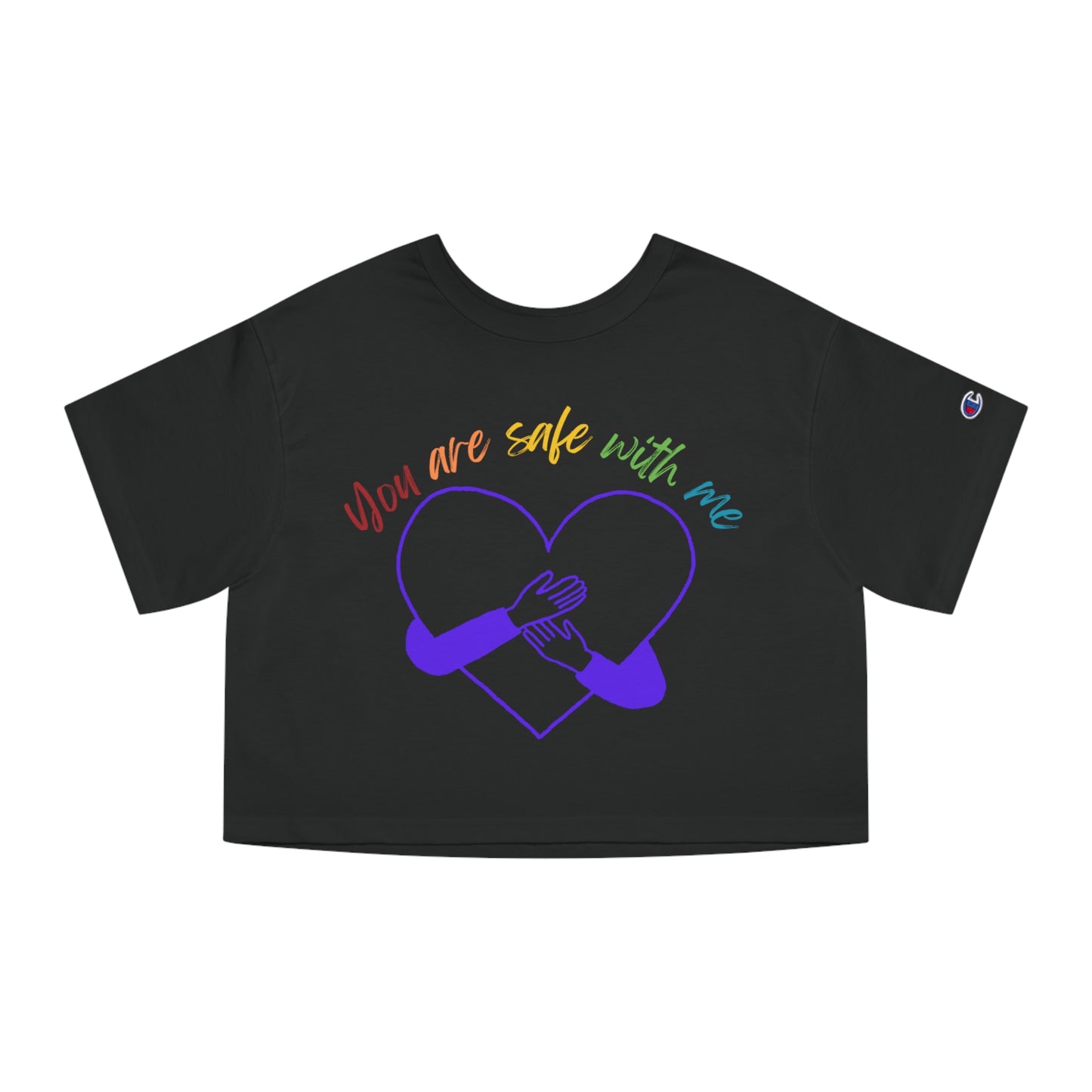 LGBTQIA+ Ally Cropped T-Shirt
