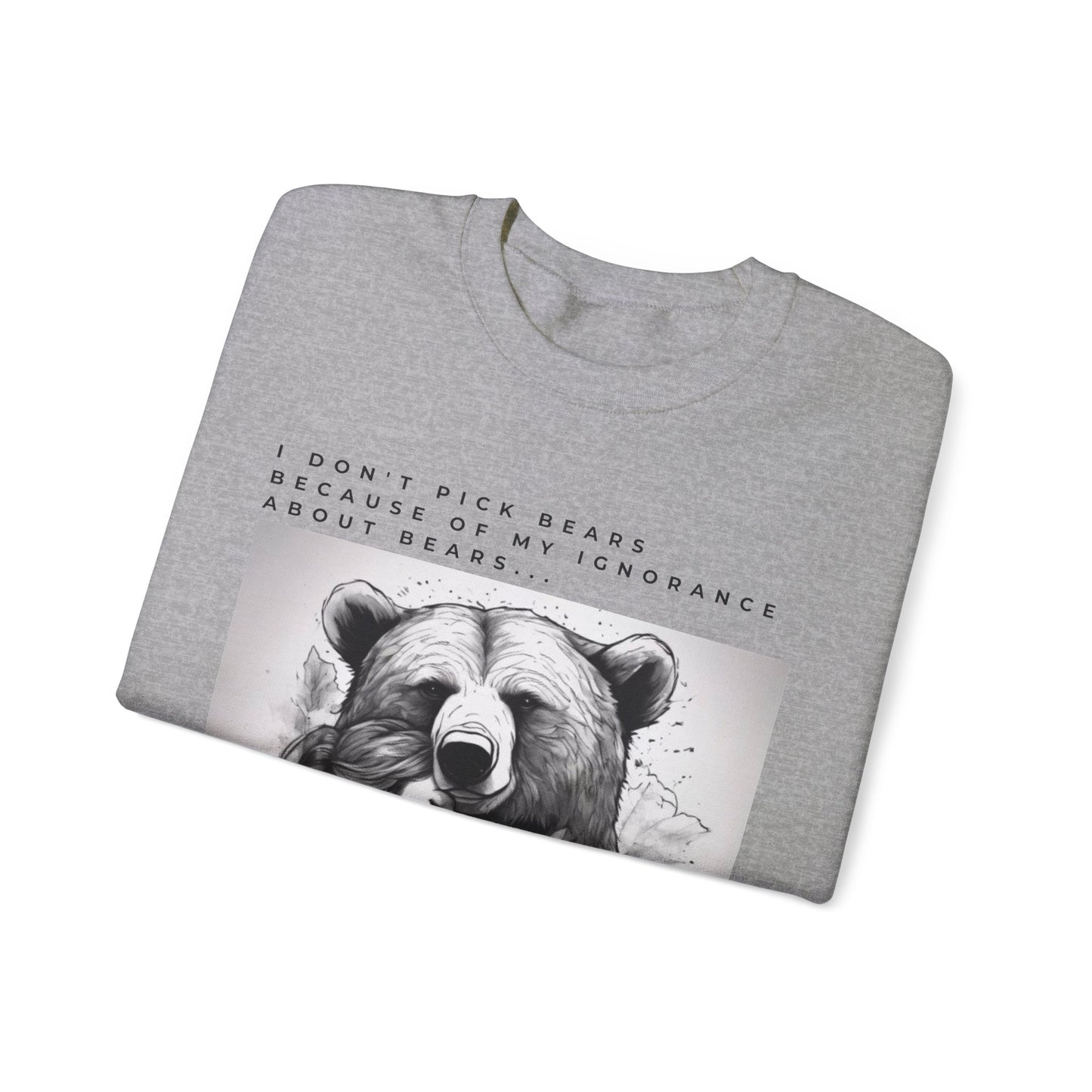Women's Bear Hug "Team Bear" Crewneck Sweatshirt
