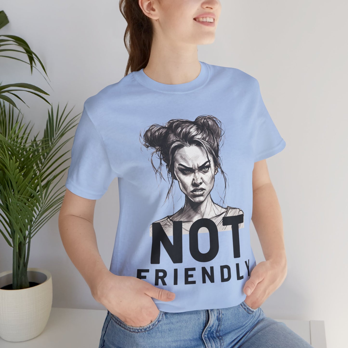 Not Friendly Short Sleeve Tee