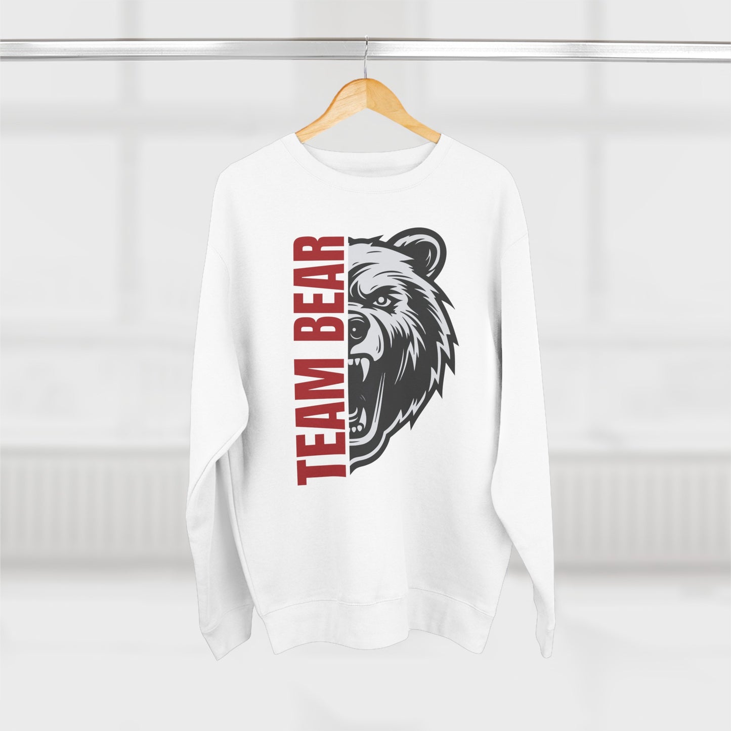 Women's "Team Bear" Crewneck Sweatshirt