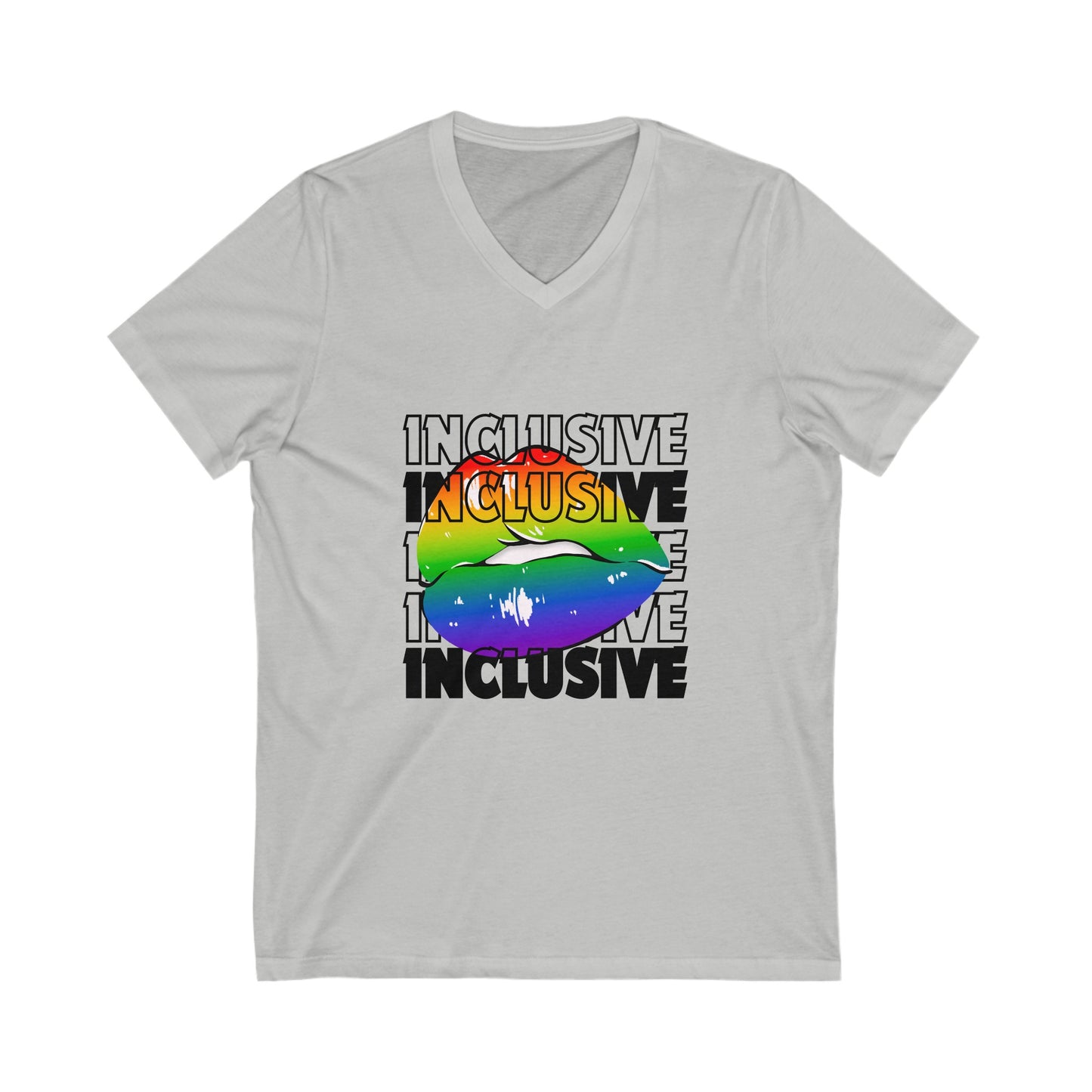 Inclusive Short Sleeve V-Neck Tee