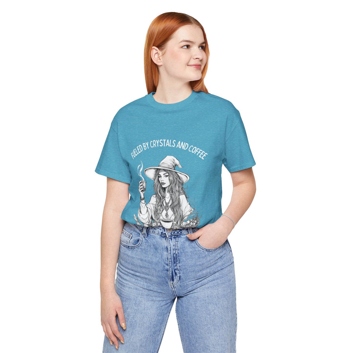 Fueled by Crystals and Coffee Tee