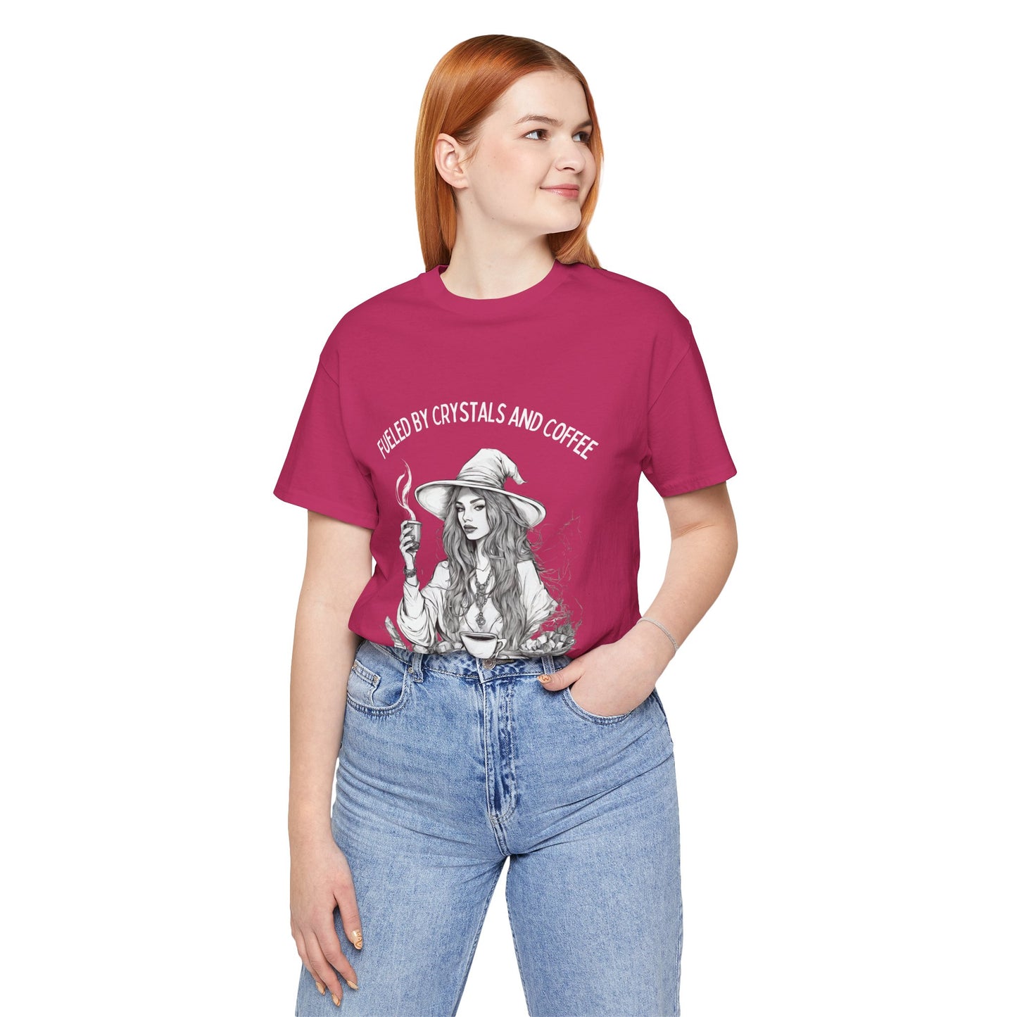 Fueled by Crystals and Coffee Tee