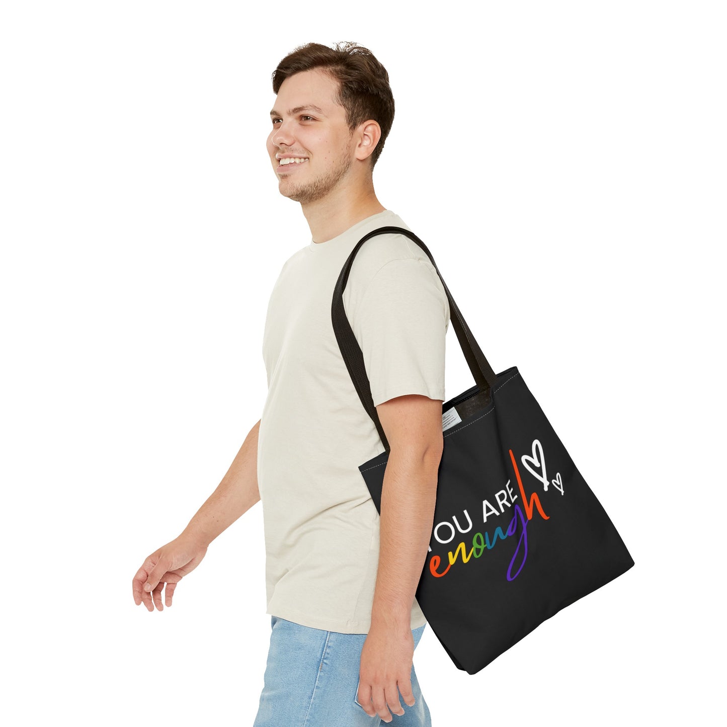 You Are Enough Tote Bag (AOP)