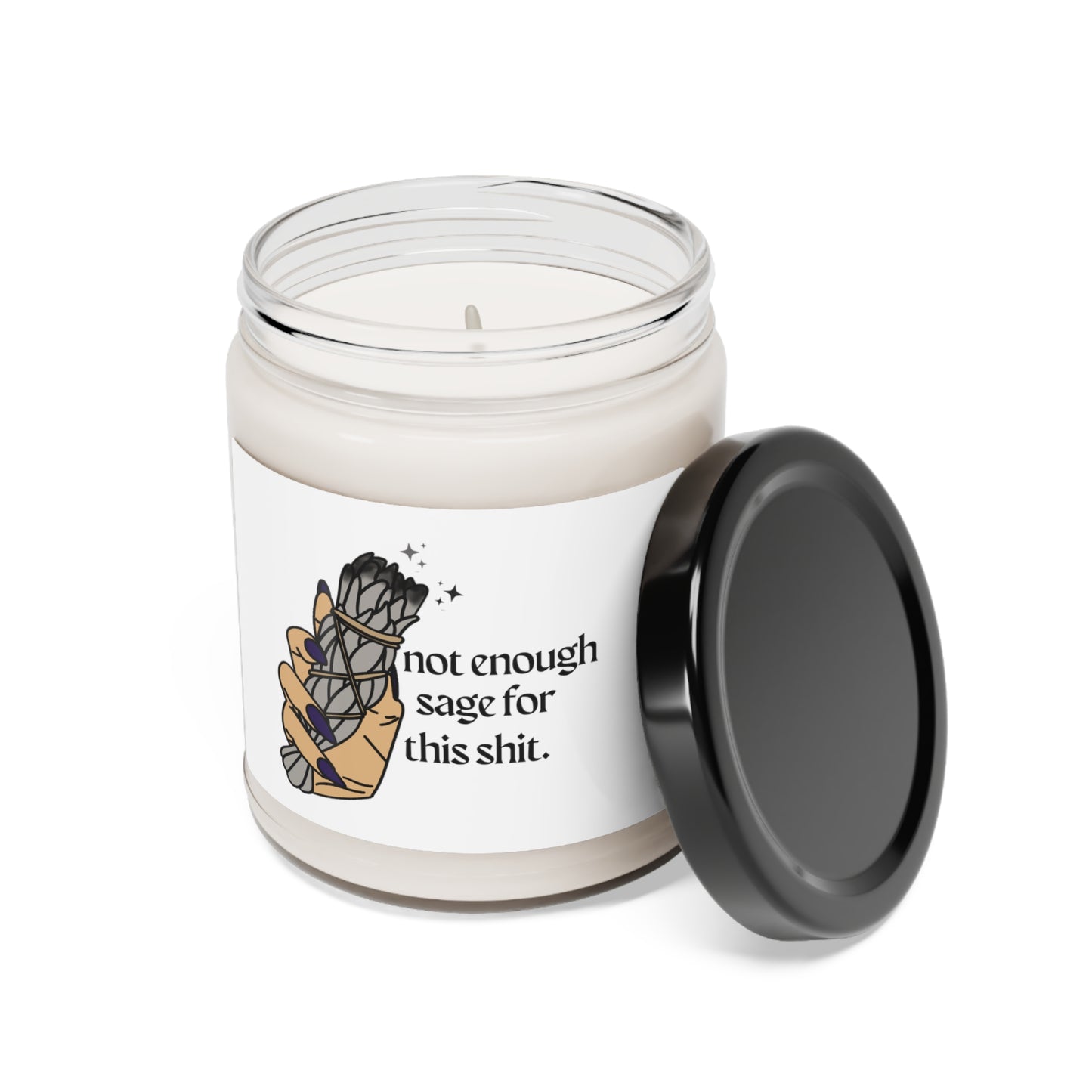 Not Enough Sage Scented Soy Candle, 9oz