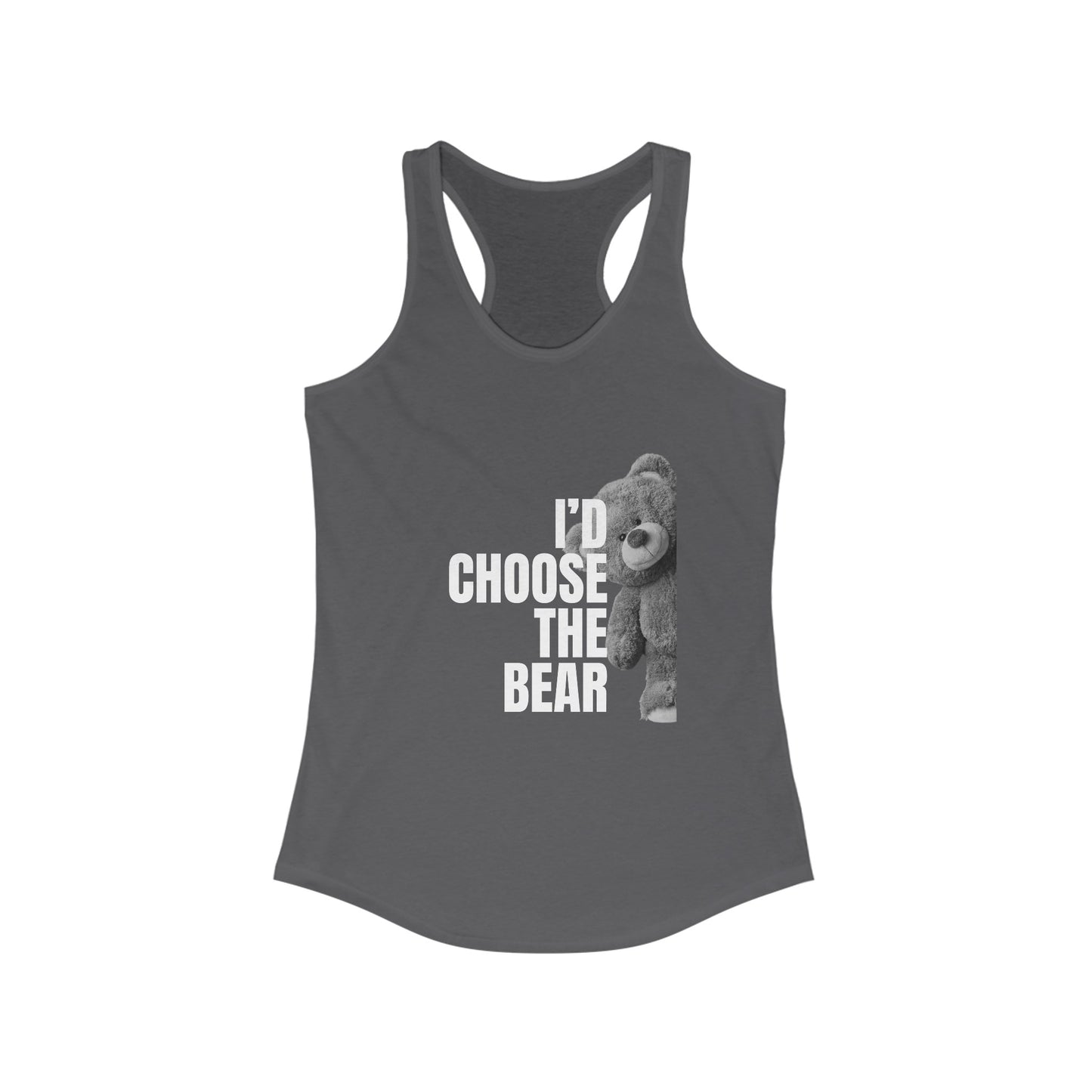 Women's Teddy Bear Racerback Tank