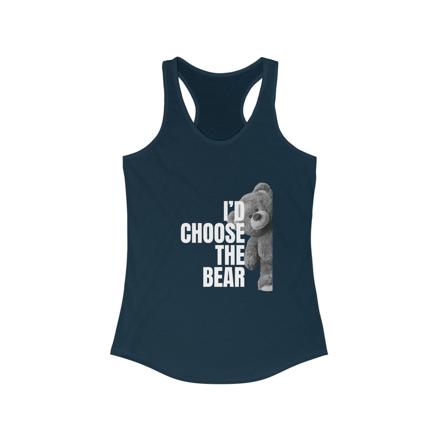 Women's Teddy Bear Racerback Tank