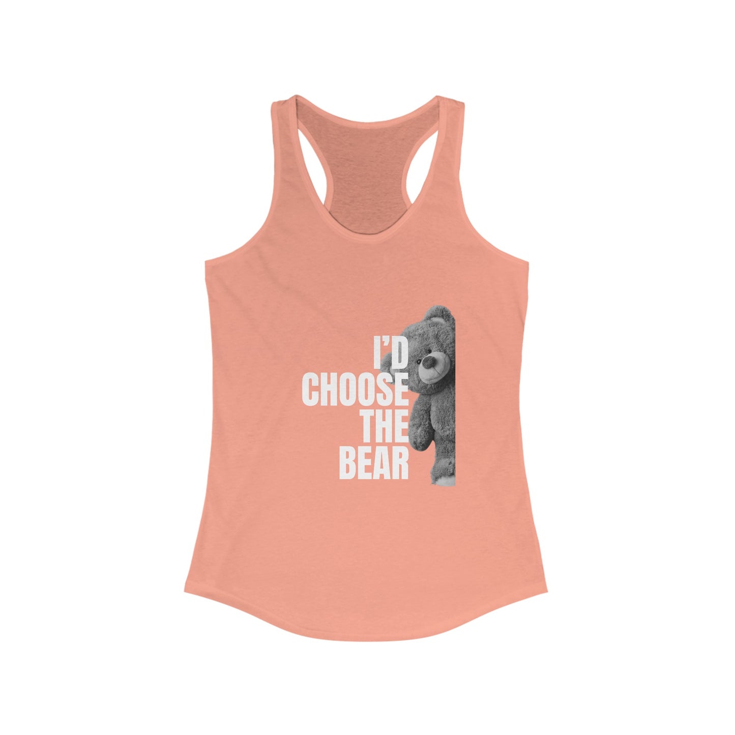 Women's Teddy Bear Racerback Tank