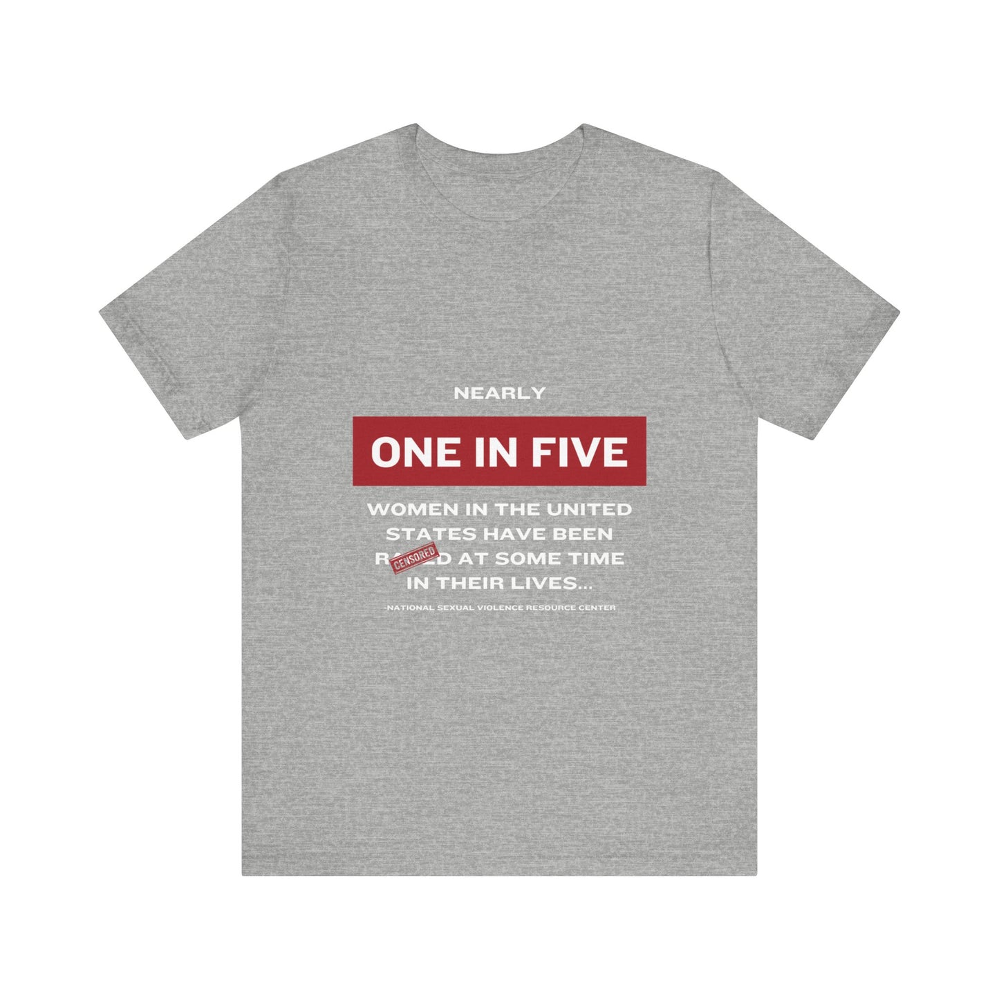 Women's Statistics Tee - White Writing