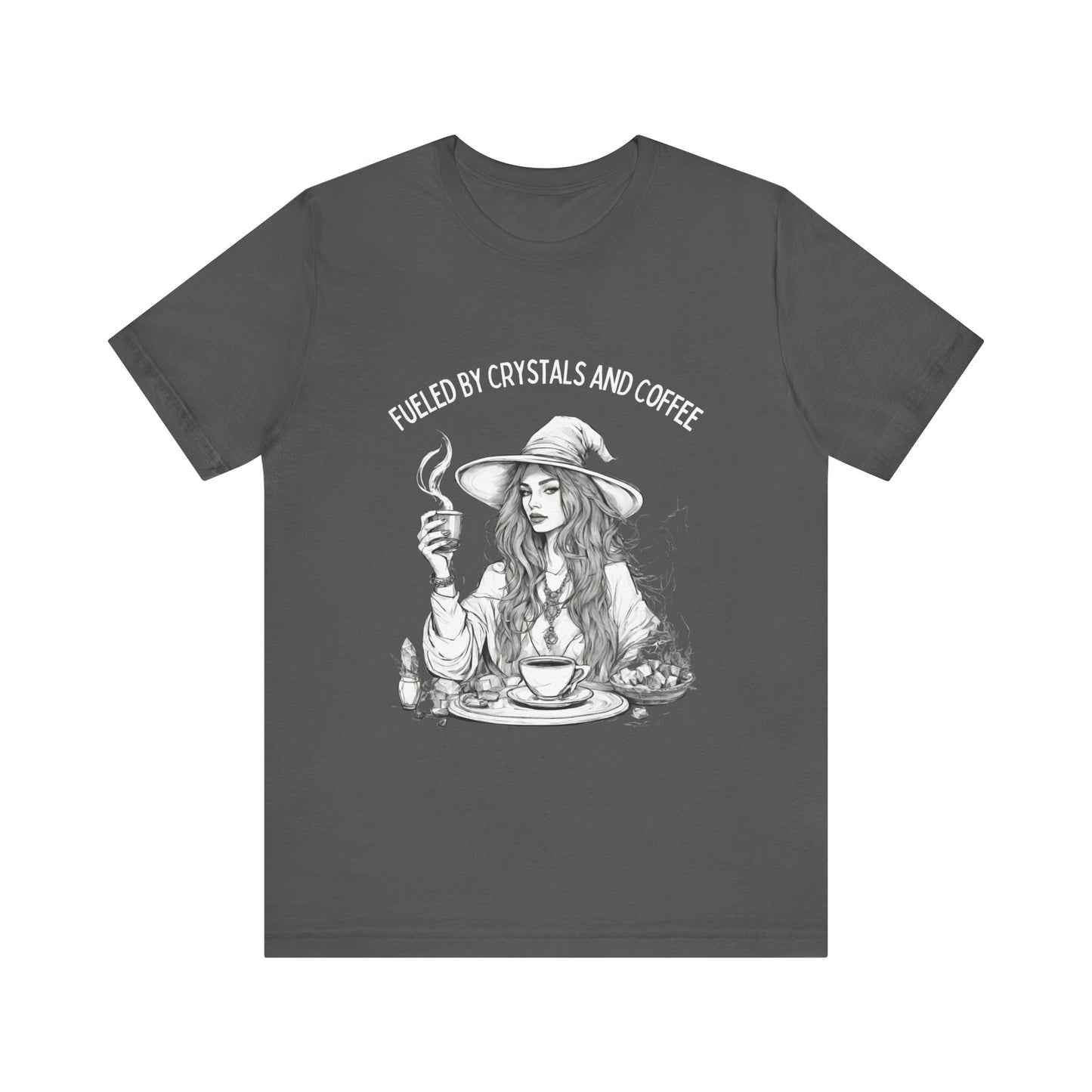 Fueled by Crystals and Coffee Tee