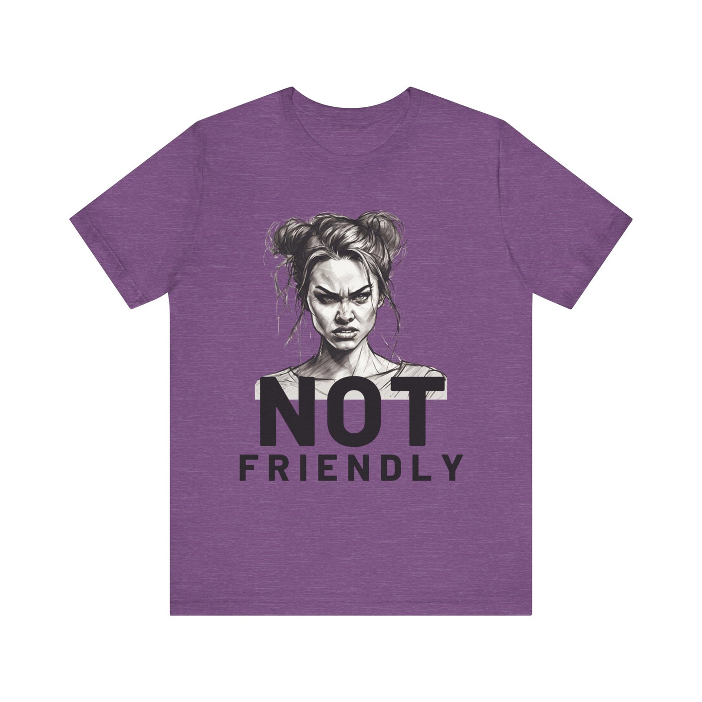 Not Friendly Short Sleeve Tee