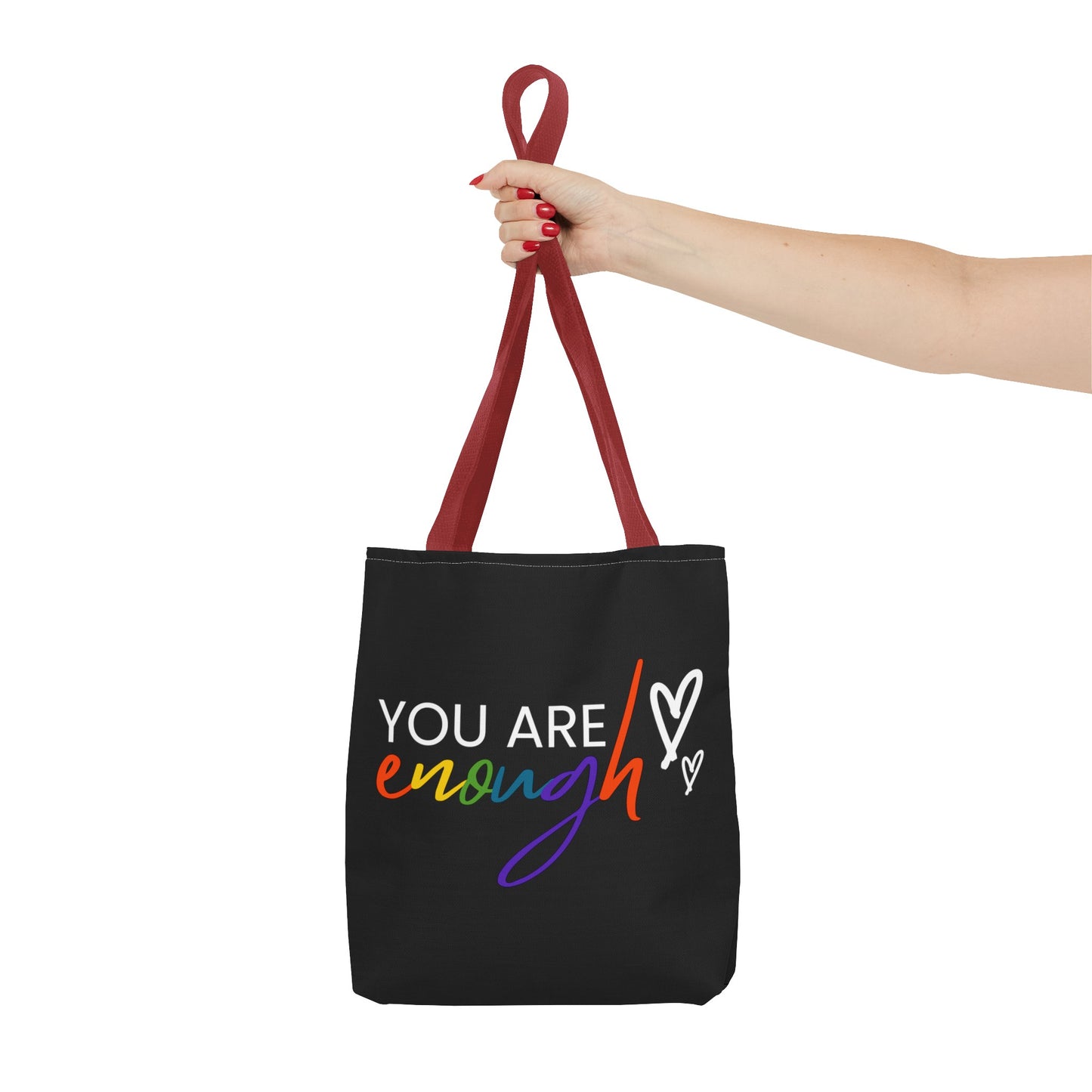 You Are Enough Tote Bag (AOP)