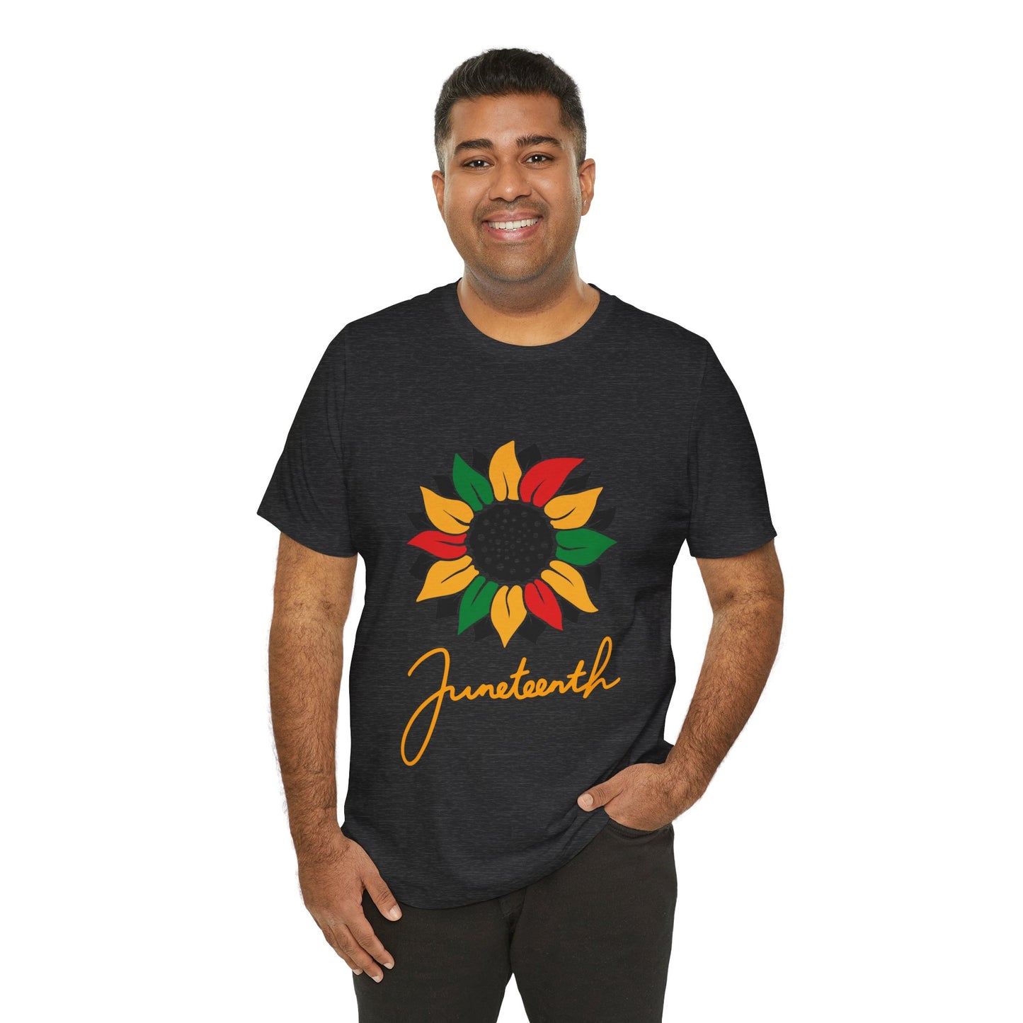 Juneteenth Floral Short Sleeve Tee