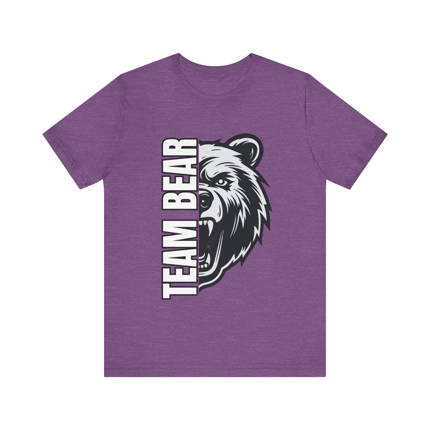 Women's "Team Bear" Tee - White Lettering