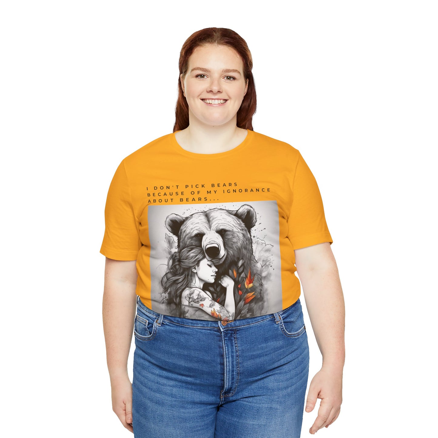 Women's Bear Hug "Team Bear" Tee