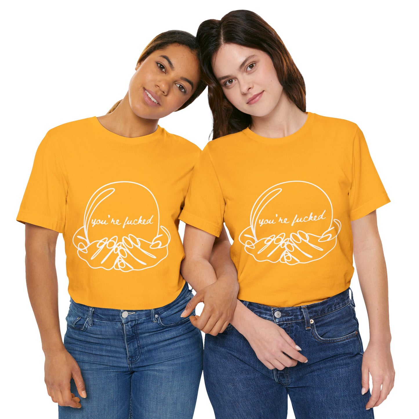 Crystal Ball "You're Fucked" Tee