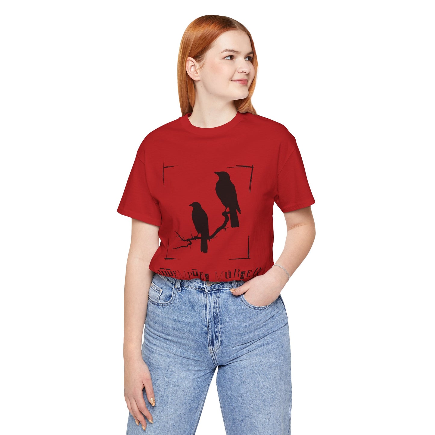 "Attempted Murder" Crow Short Sleeve Tee