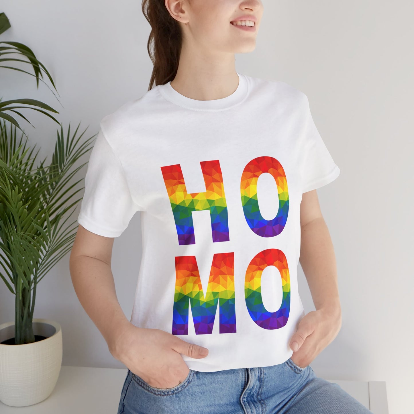 "HOMO" Short Sleeve Tee