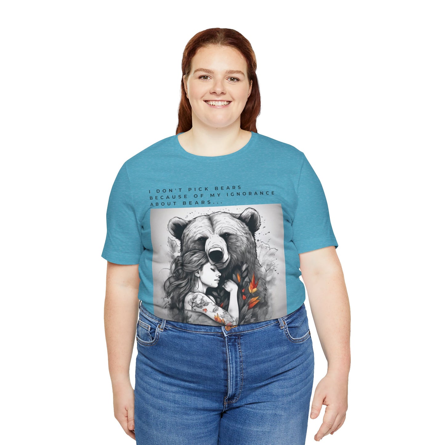 Women's Bear Hug "Team Bear" Tee