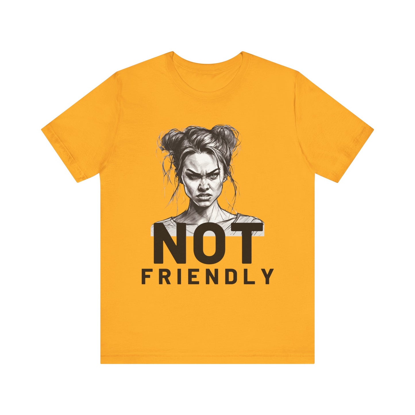 Not Friendly Short Sleeve Tee