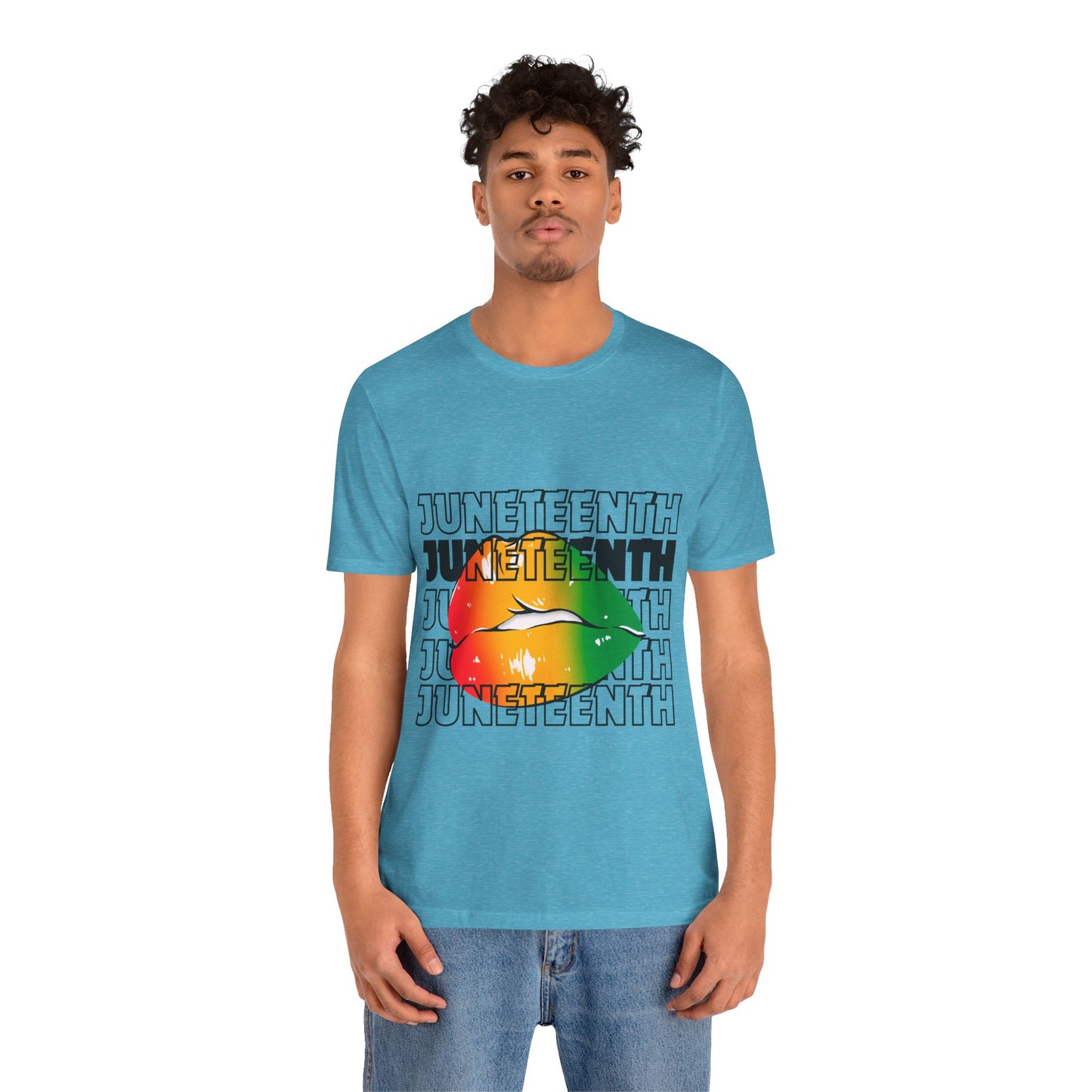 Juneteenth Lips Short Sleeve Tee