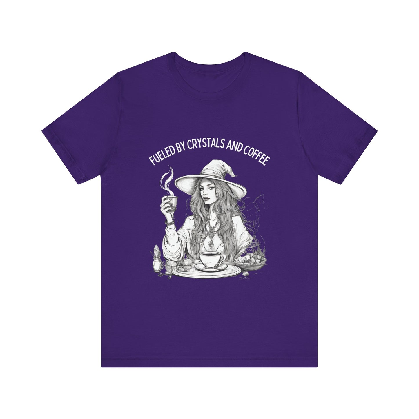 Fueled by Crystals and Coffee Tee