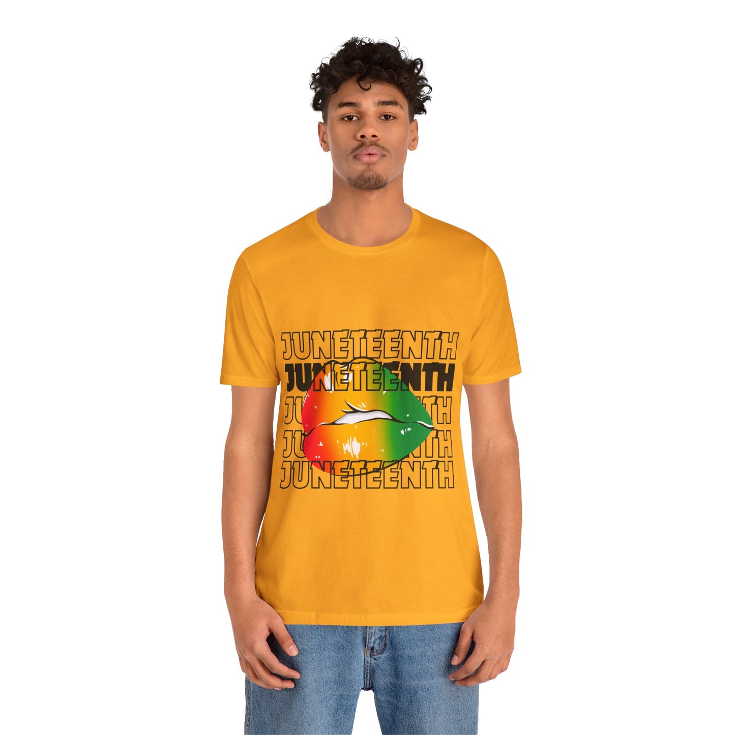 Juneteenth Lips Short Sleeve Tee