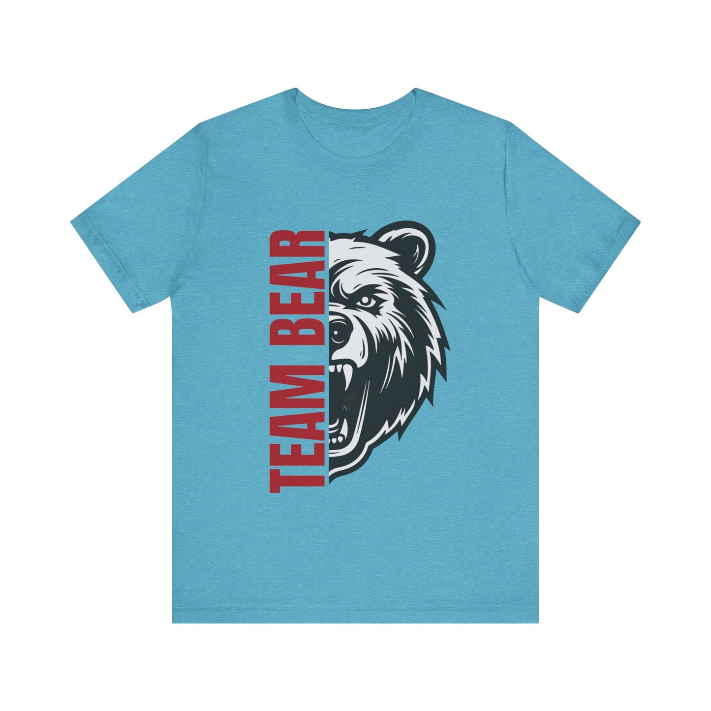 Women's "Team Bear" Tee - Red Lettering