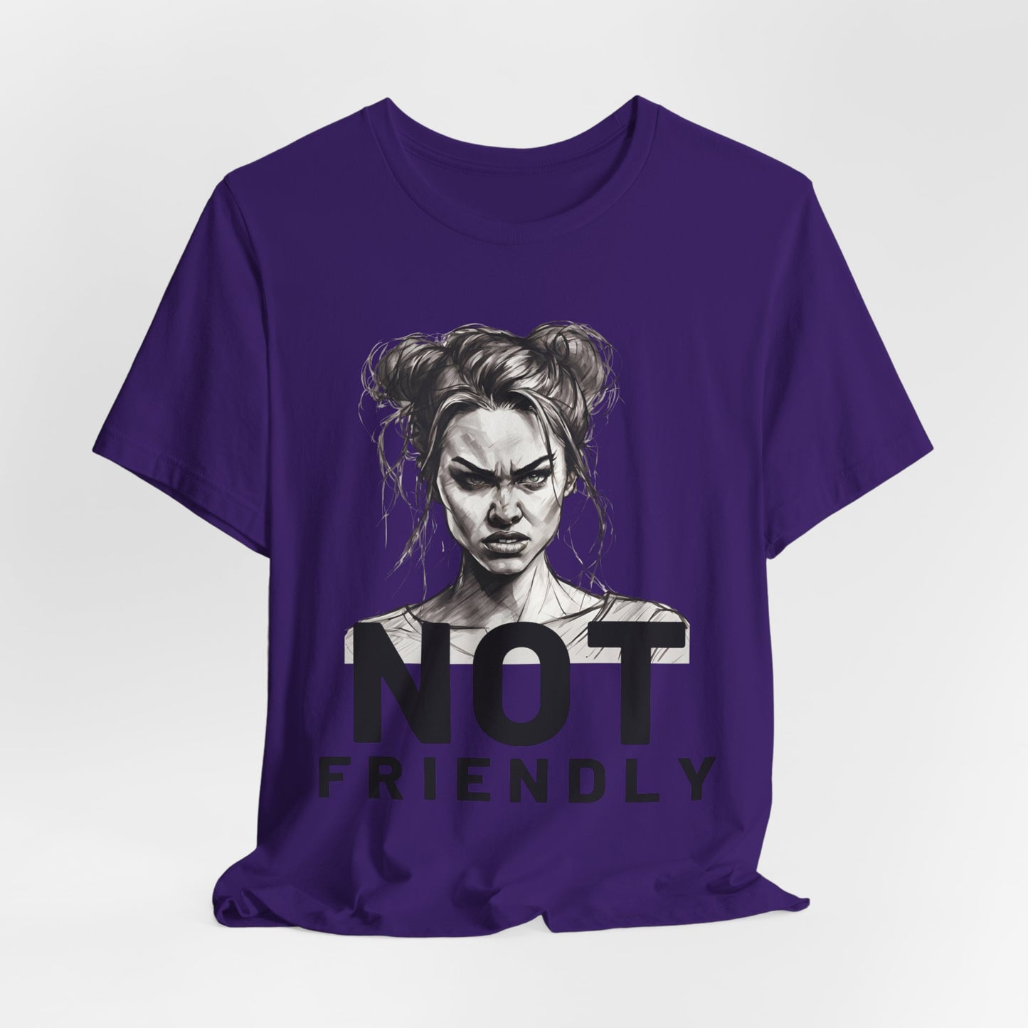 Not Friendly Short Sleeve Tee