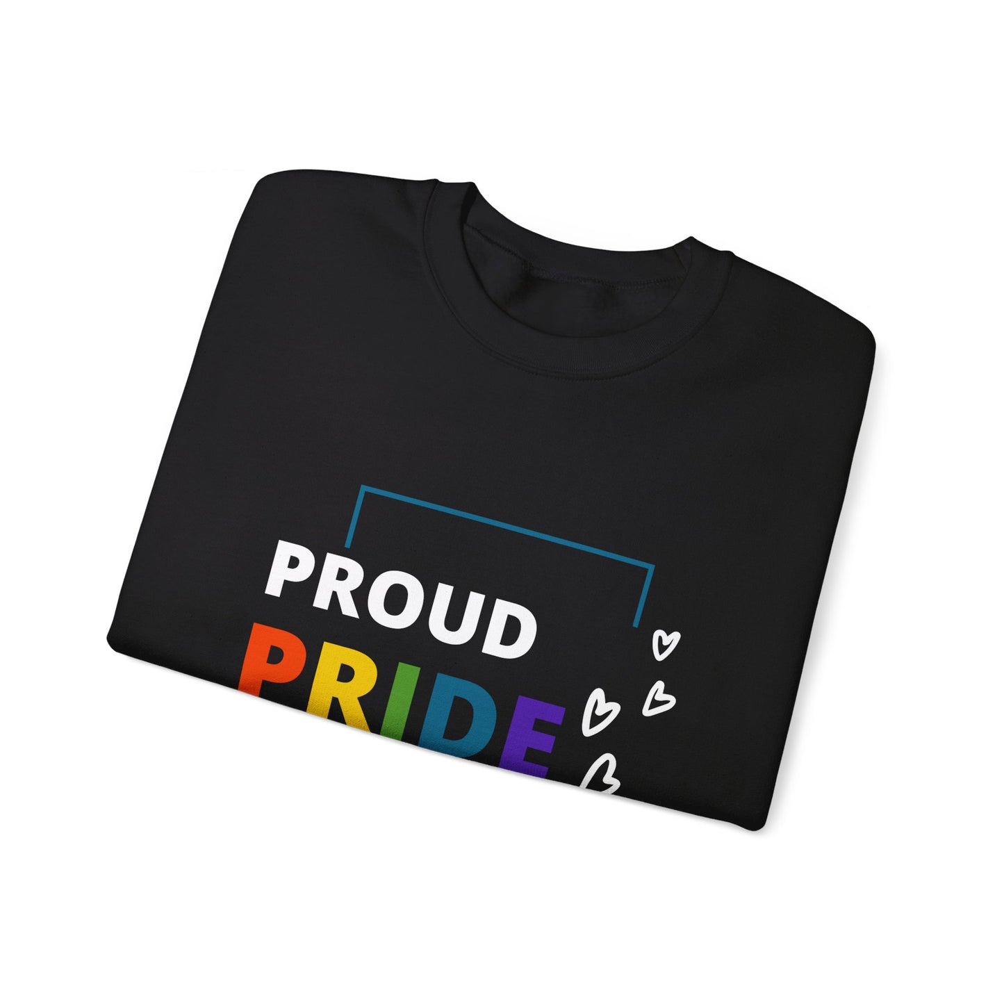 Proud Pride Mom Crewneck Sweatshirt