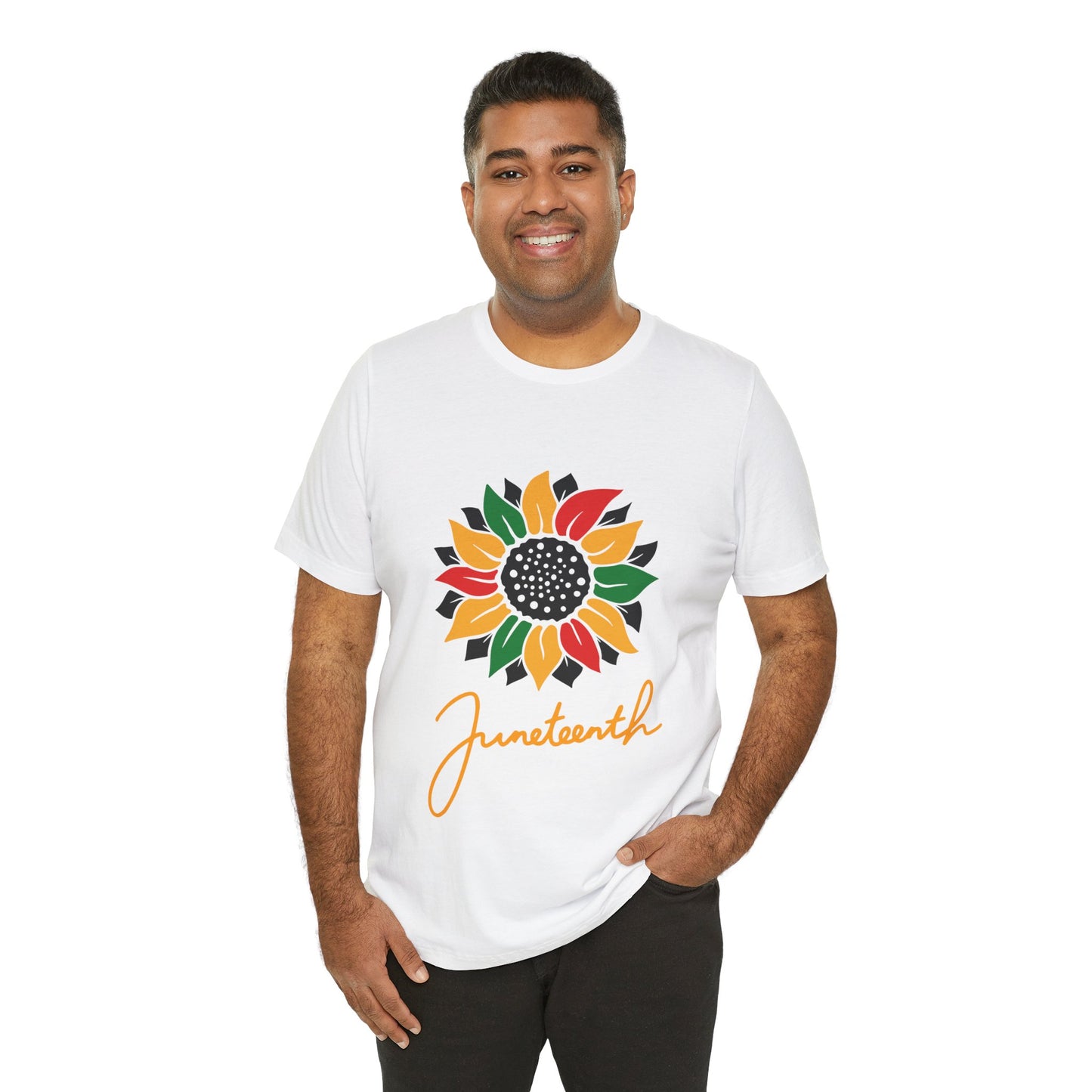 Juneteenth Floral Short Sleeve Tee