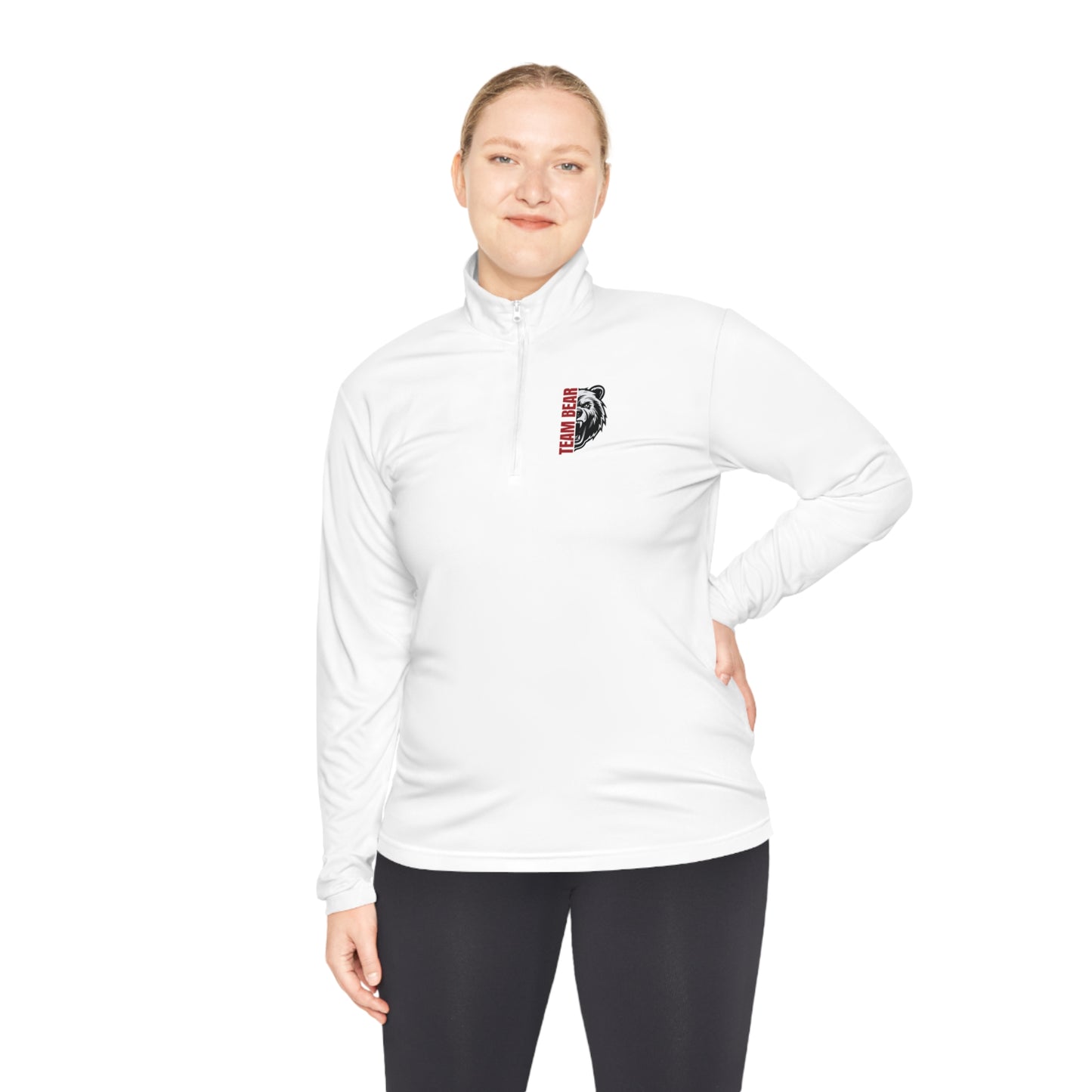 Women's "Team Bear" Quarter-Zip Pullover