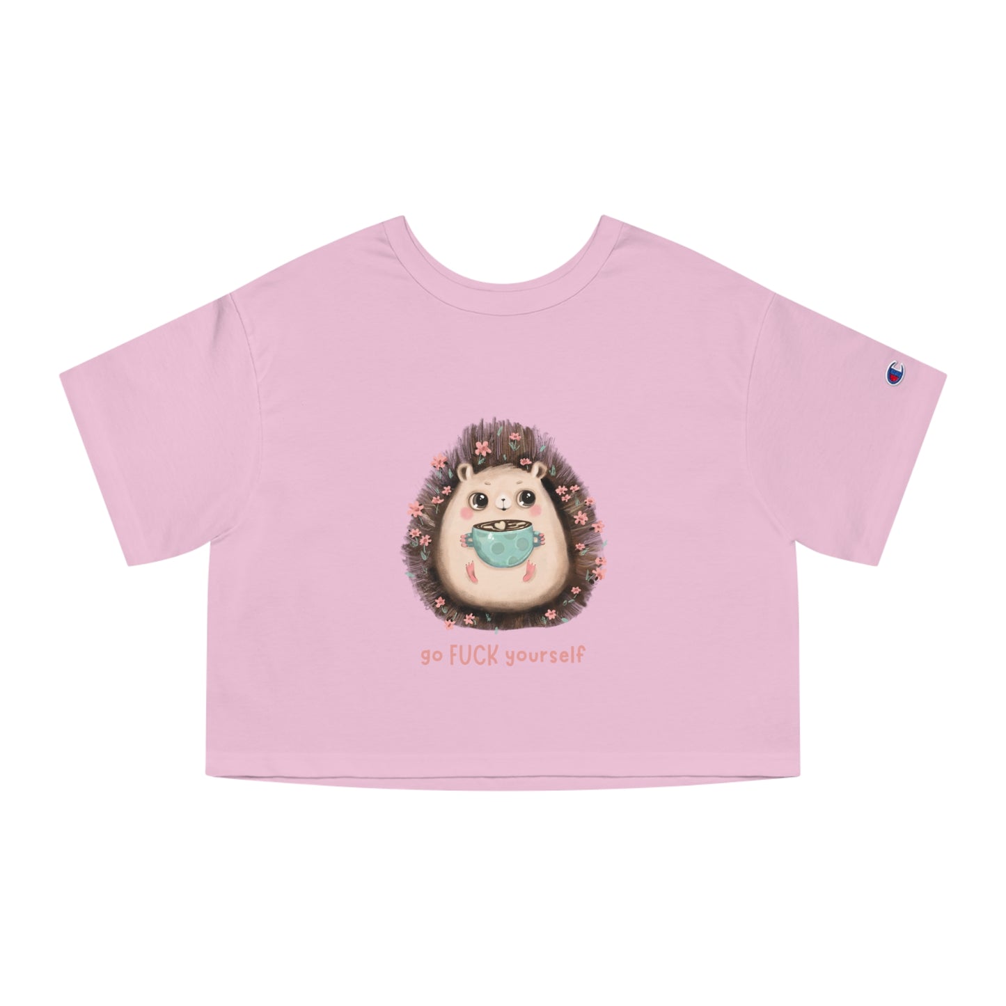 GFY Hedgehog Cropped T-Shirt