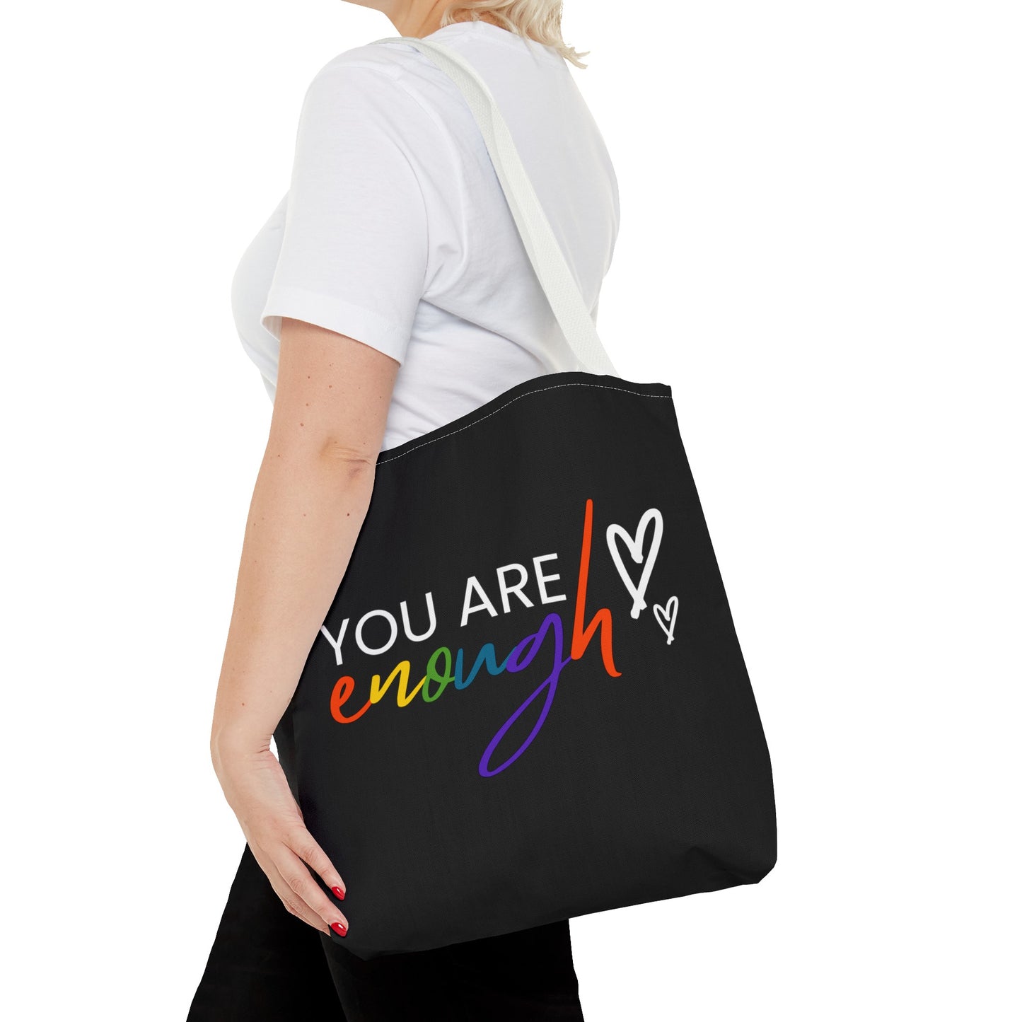 You Are Enough Tote Bag (AOP)
