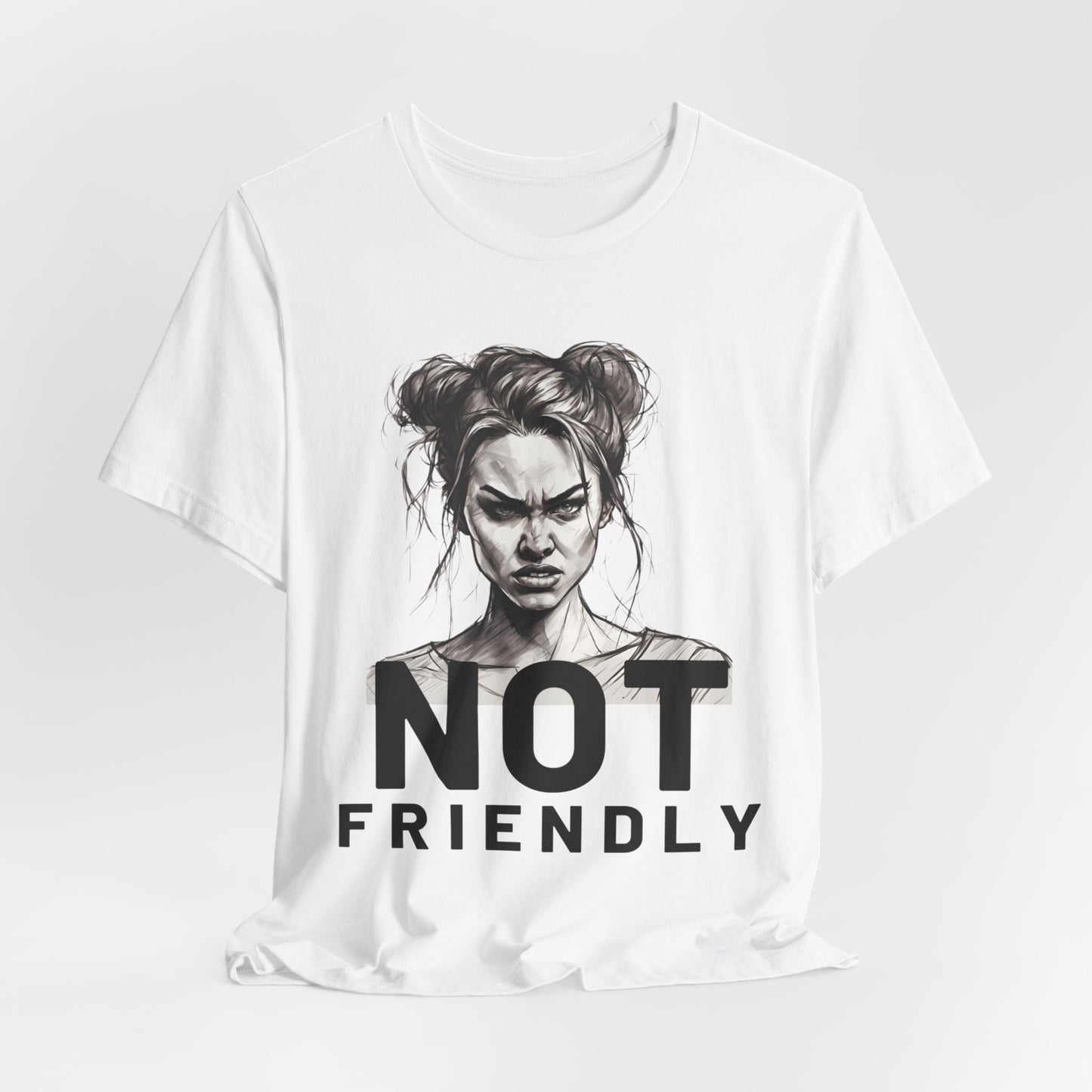 Not Friendly Short Sleeve Tee