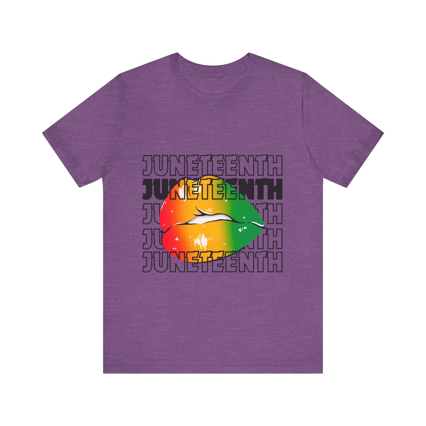 Juneteenth Lips Short Sleeve Tee