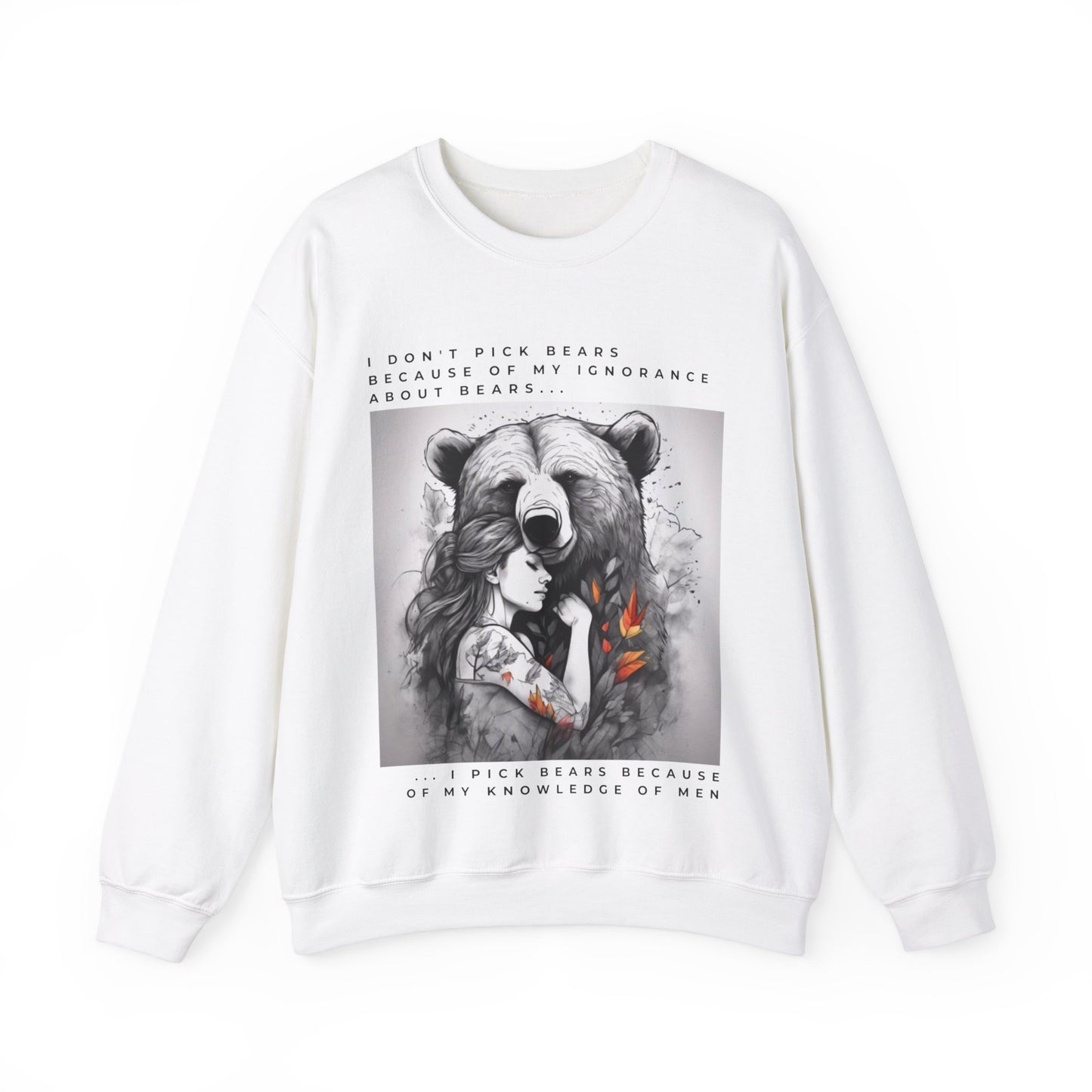 Women's Bear Hug "Team Bear" Crewneck Sweatshirt