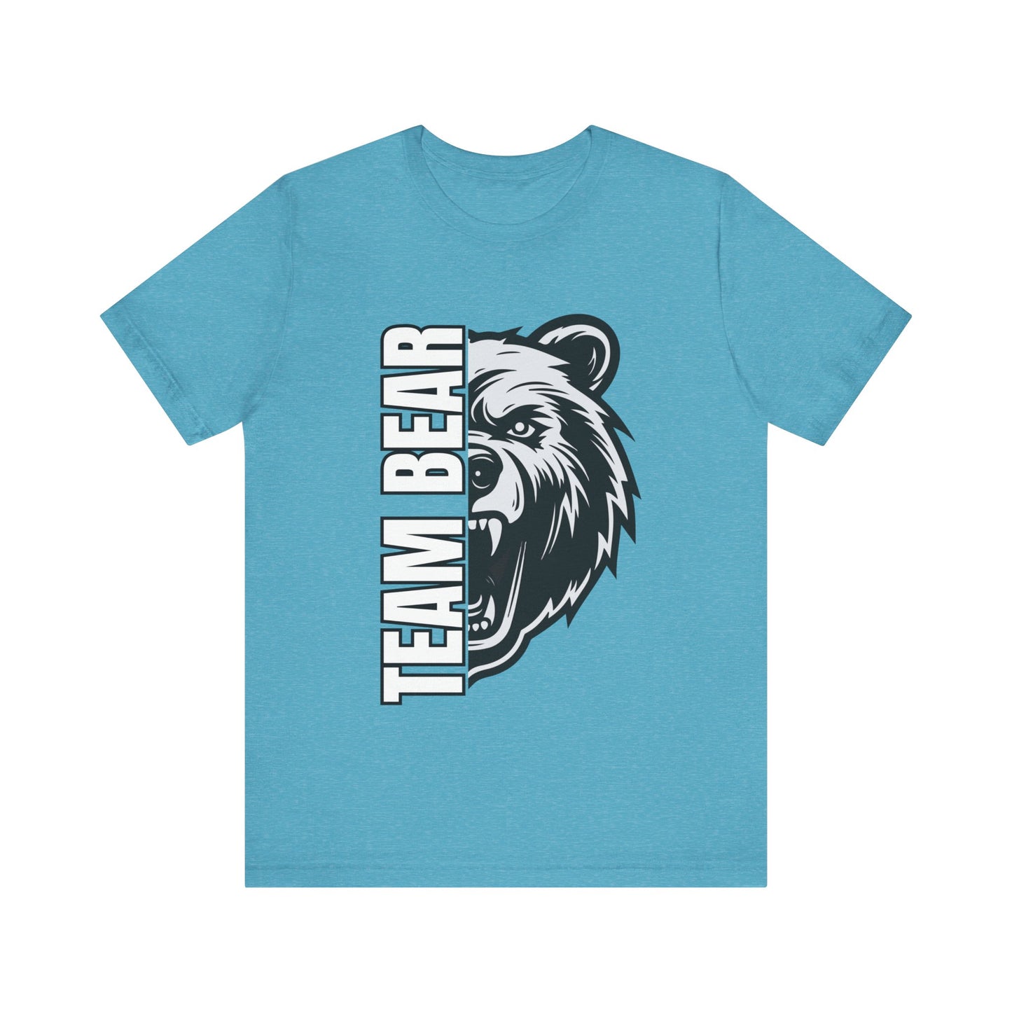 Women's "Team Bear" Tee - White Lettering