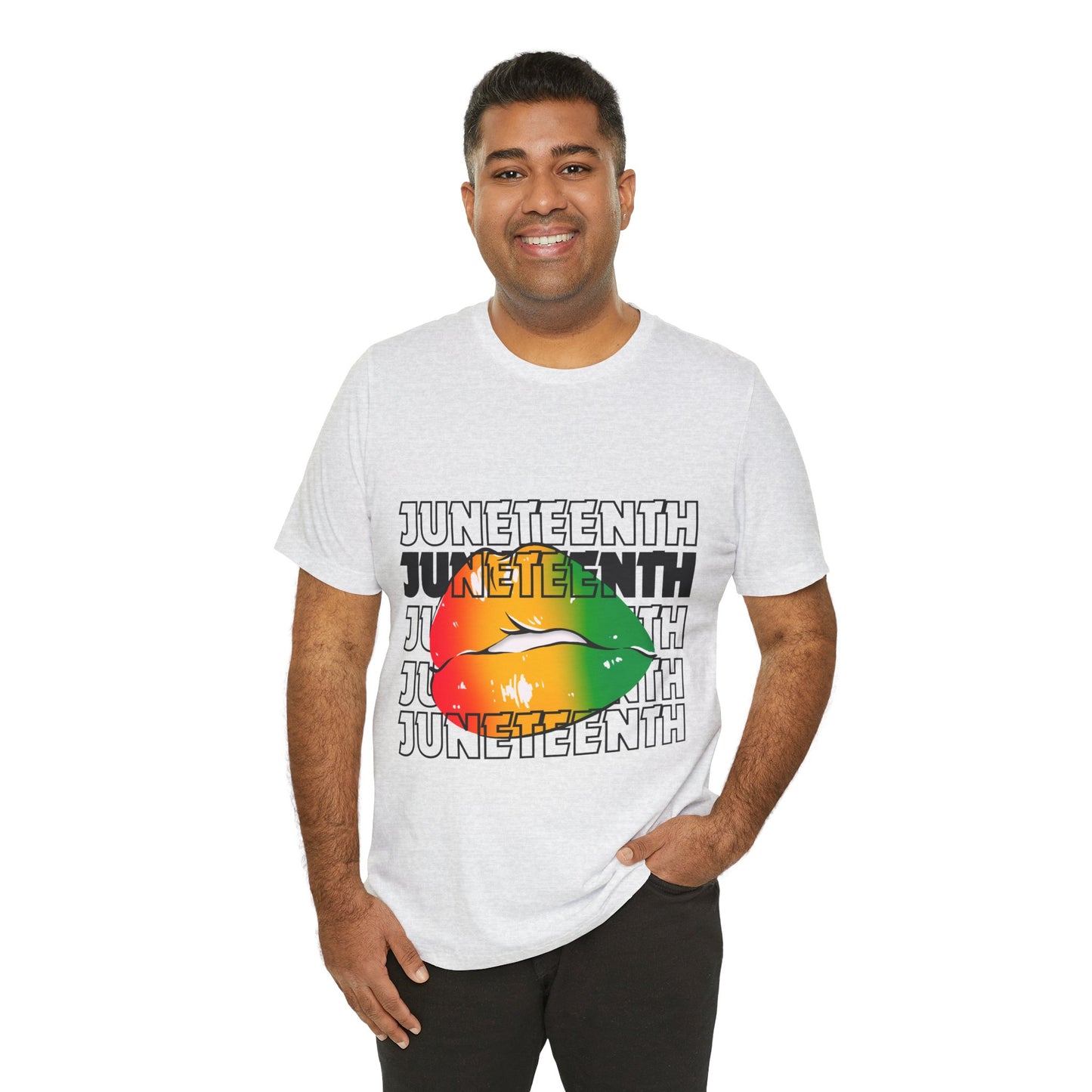 Juneteenth Lips Short Sleeve Tee
