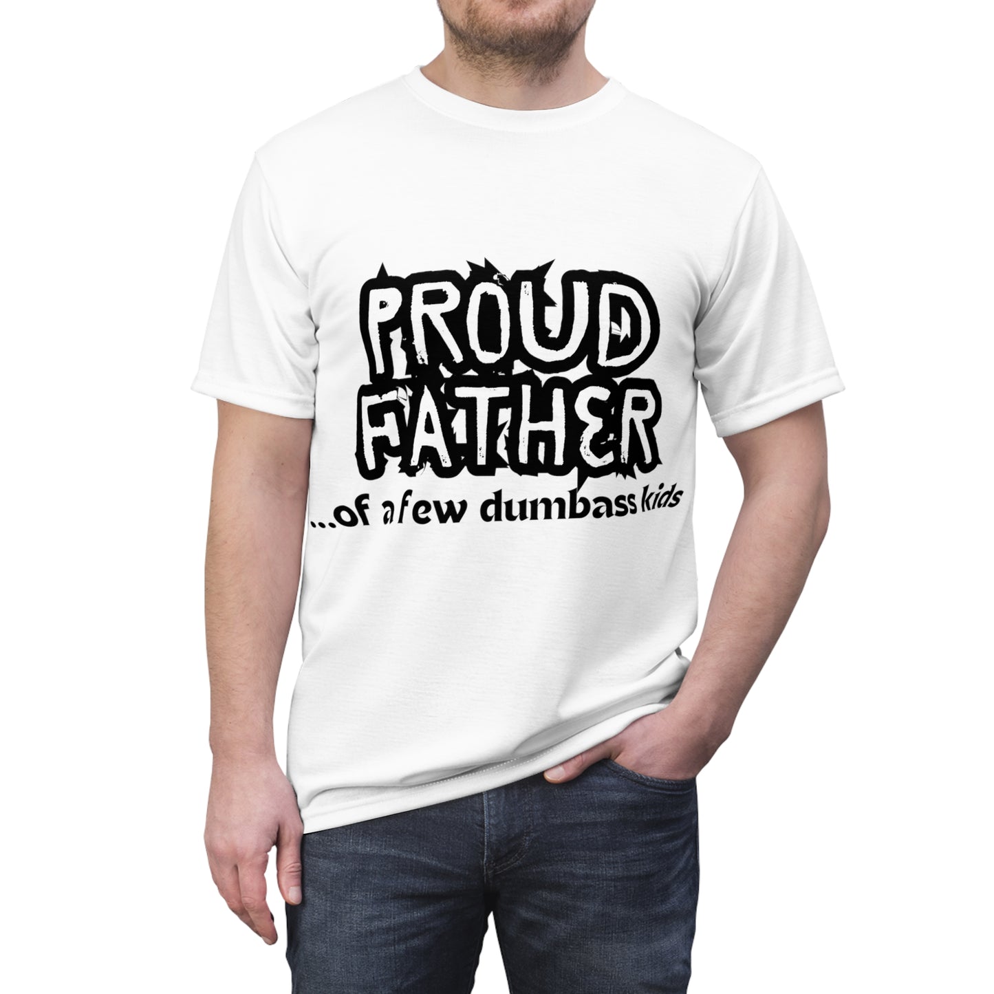 Proud Father Cut & Sew Tee (AOP)