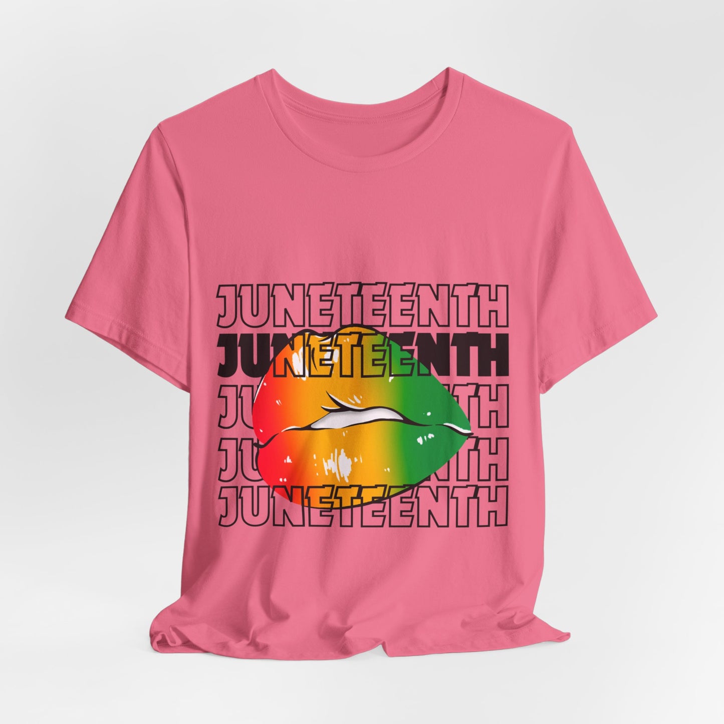 Juneteenth Lips Short Sleeve Tee