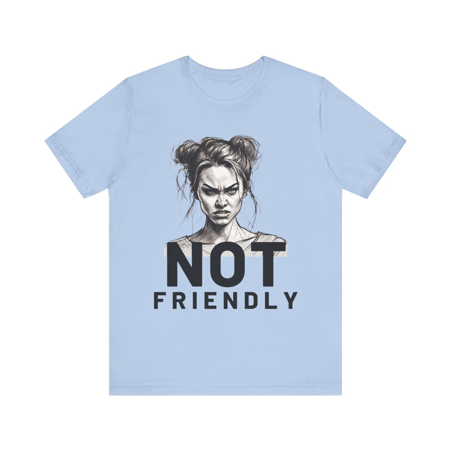 Not Friendly Short Sleeve Tee