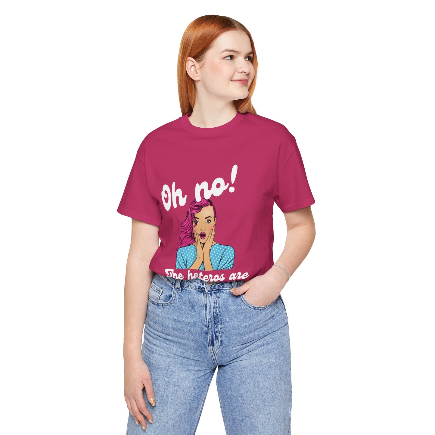 "Heteros are upseteros" Short Sleeve Tee