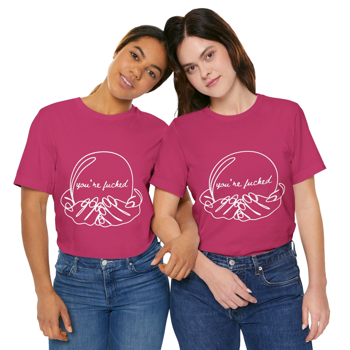 Crystal Ball "You're Fucked" Tee