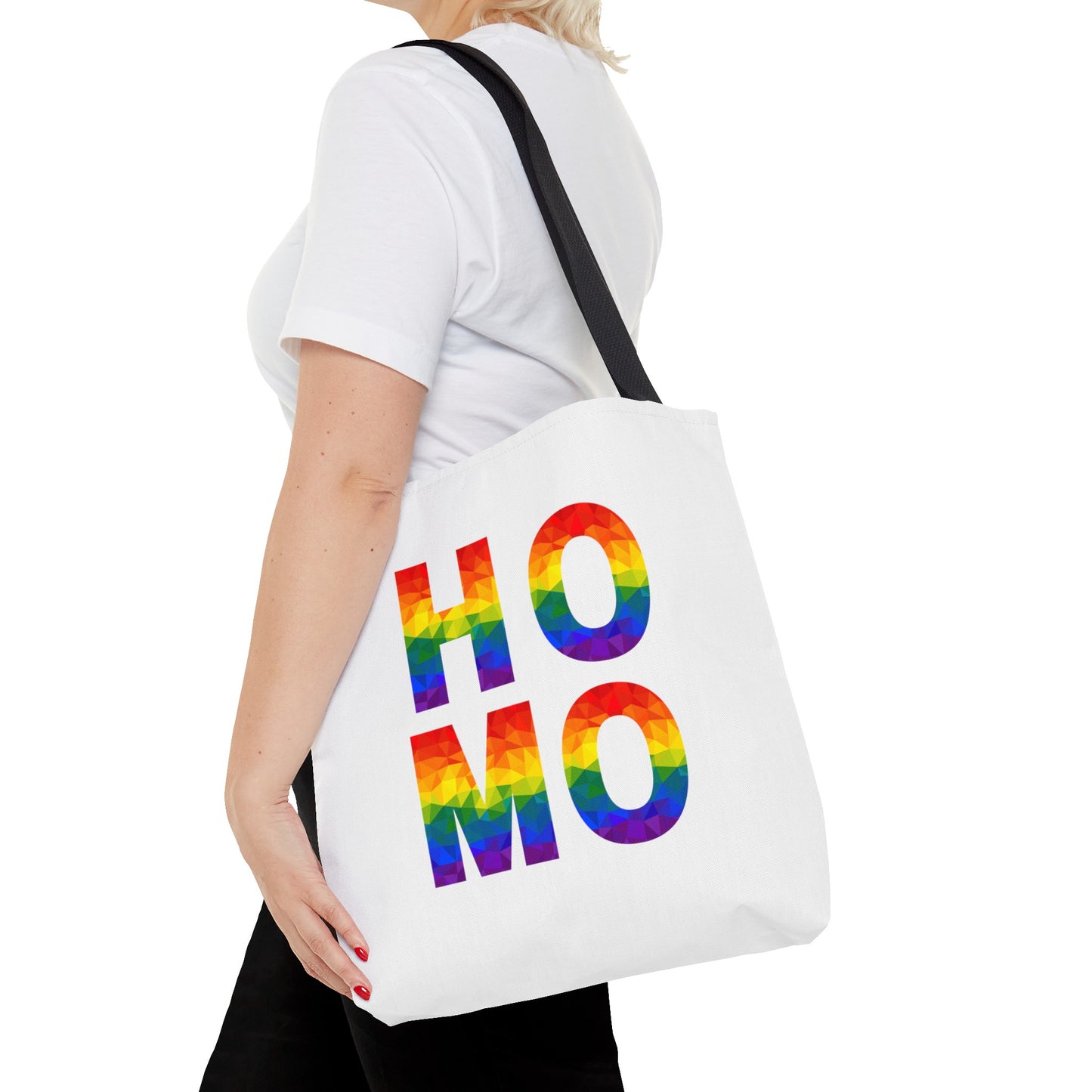 "HOMO" Tote Bag (AOP)
